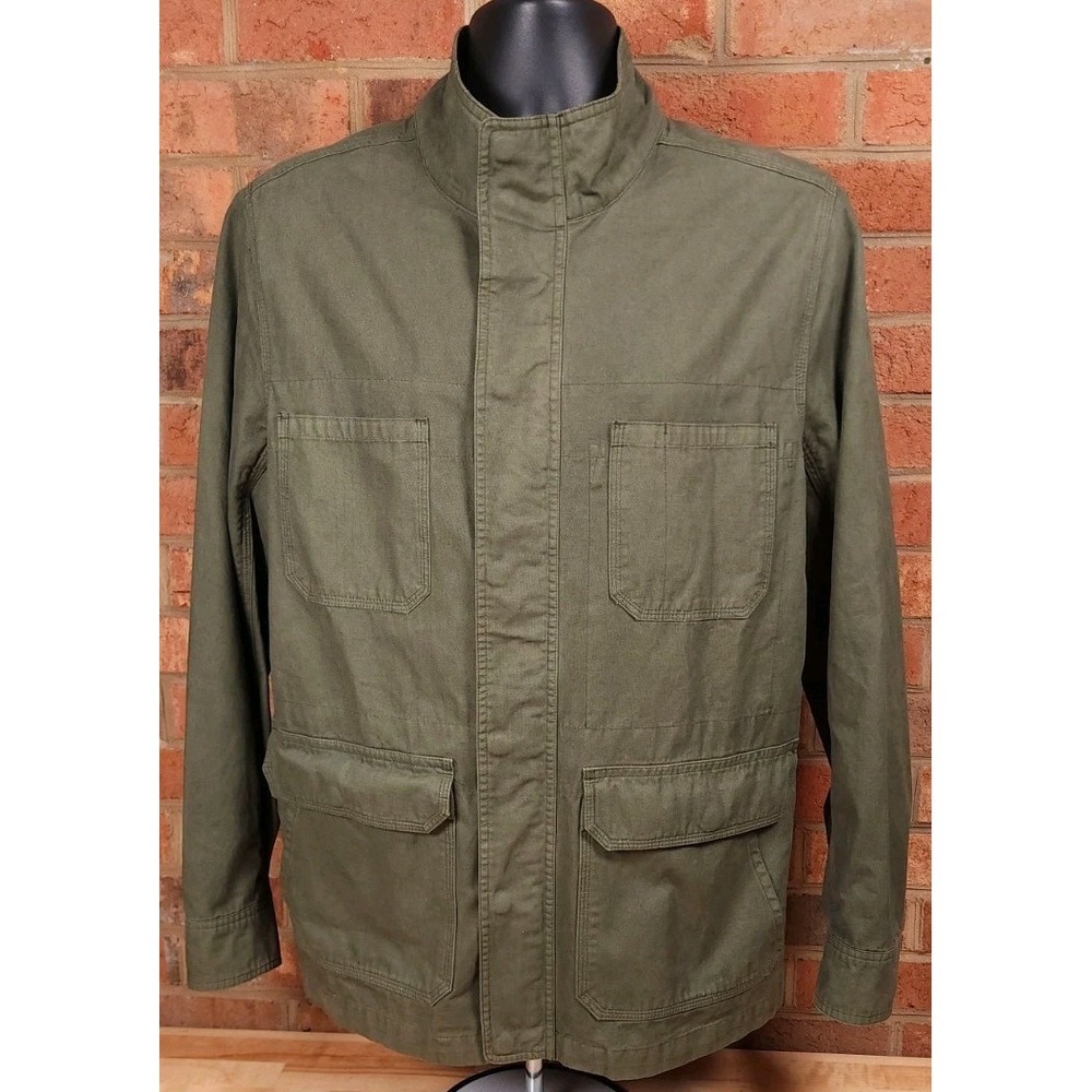 Marine Layer Olive Green Military Field Jacket